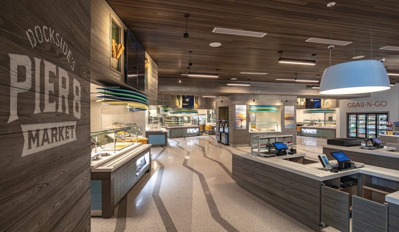 Universal's Endless Summer Resort Dockside Inn and Suites - Pier 8 Full View